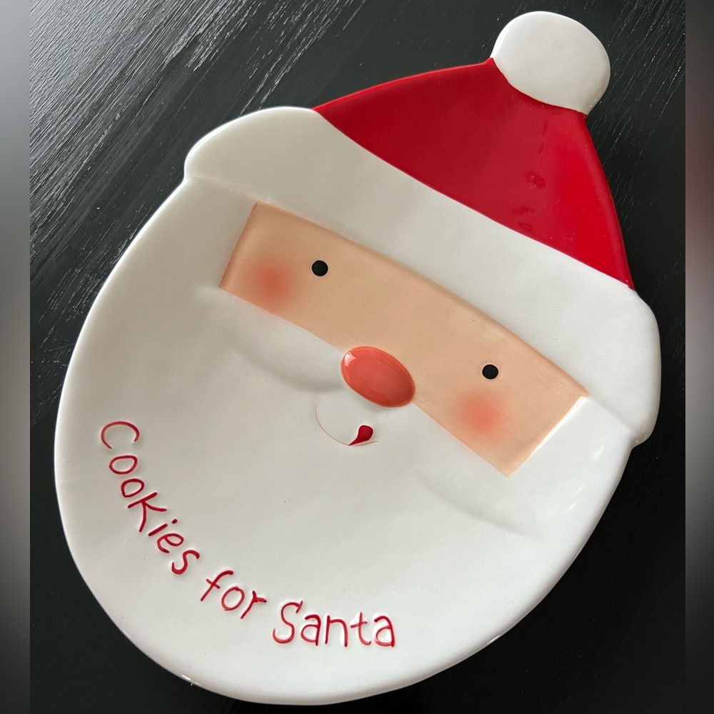 Hallmark Cookies for Santa Serving Plate